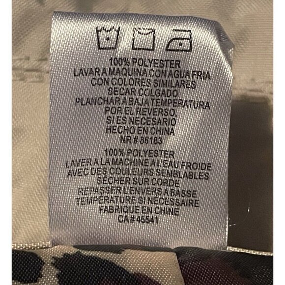 Capelli New York Womens Trench Coat Size M Leopard Print Lined Removable Hood - Picture 10 of 10